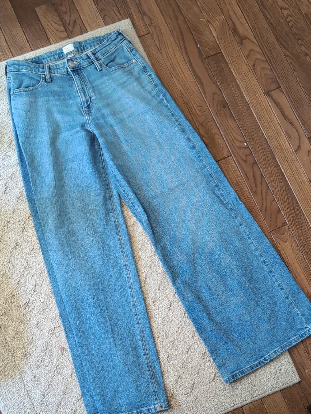 a. new. day. High-Rise Wide Leg Women’s Jeans in Light Blue